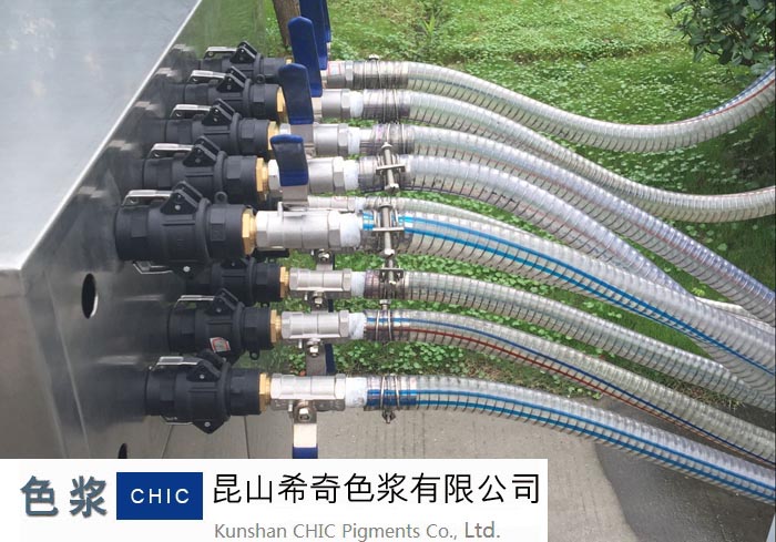 昆山希奇色浆自动配料系统