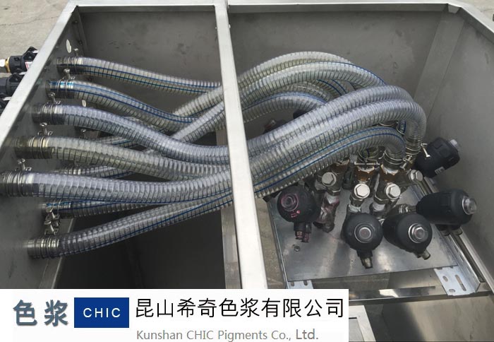 昆山希奇色浆自动配料系统